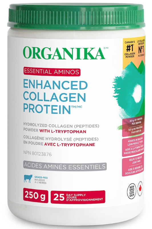 ORGANIKA Enhanced Collagen Protein Essential Aminos (250 g)