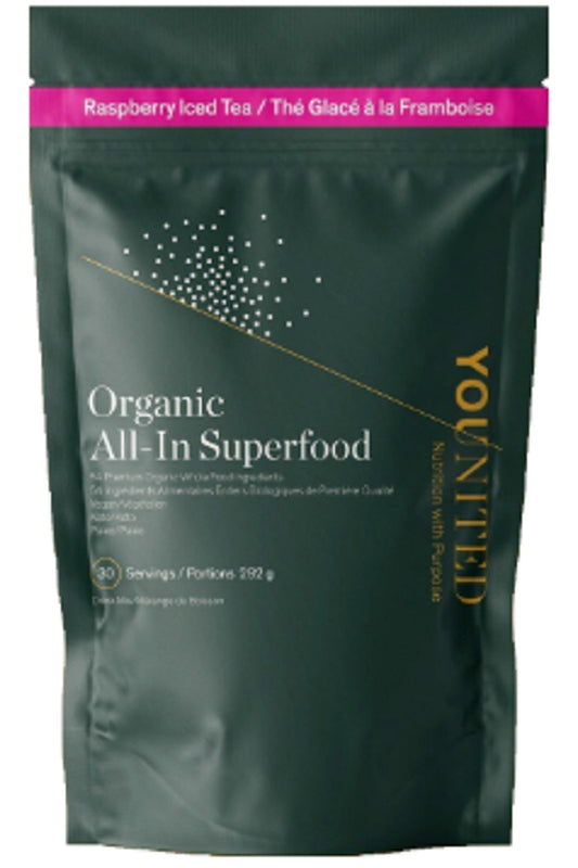 YOUNITED All-In-Superfood (Organic - Raspberry Iced Tea - 292 g)