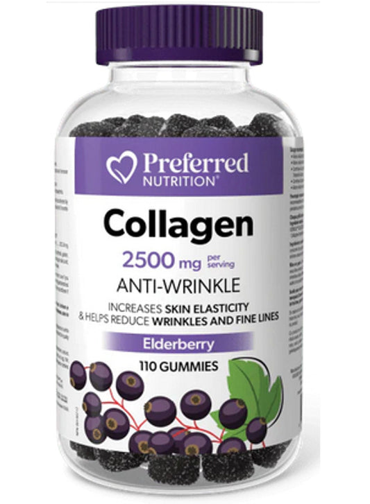 PREFERRED NUTRITION Collagen (2500 mg - 110 gummies)