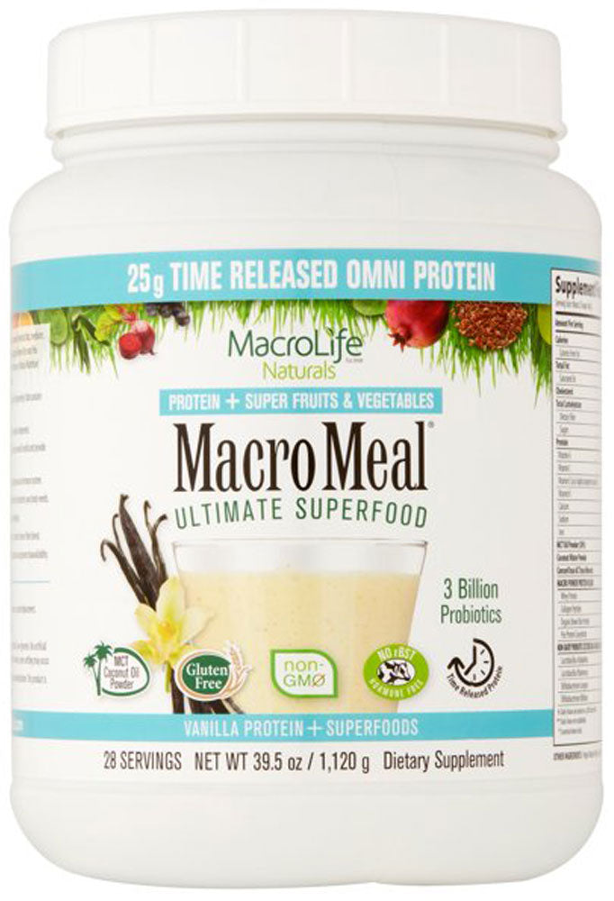 MACROLIFE NATURALS MacroMeal Omni Vanilla (15 servings)