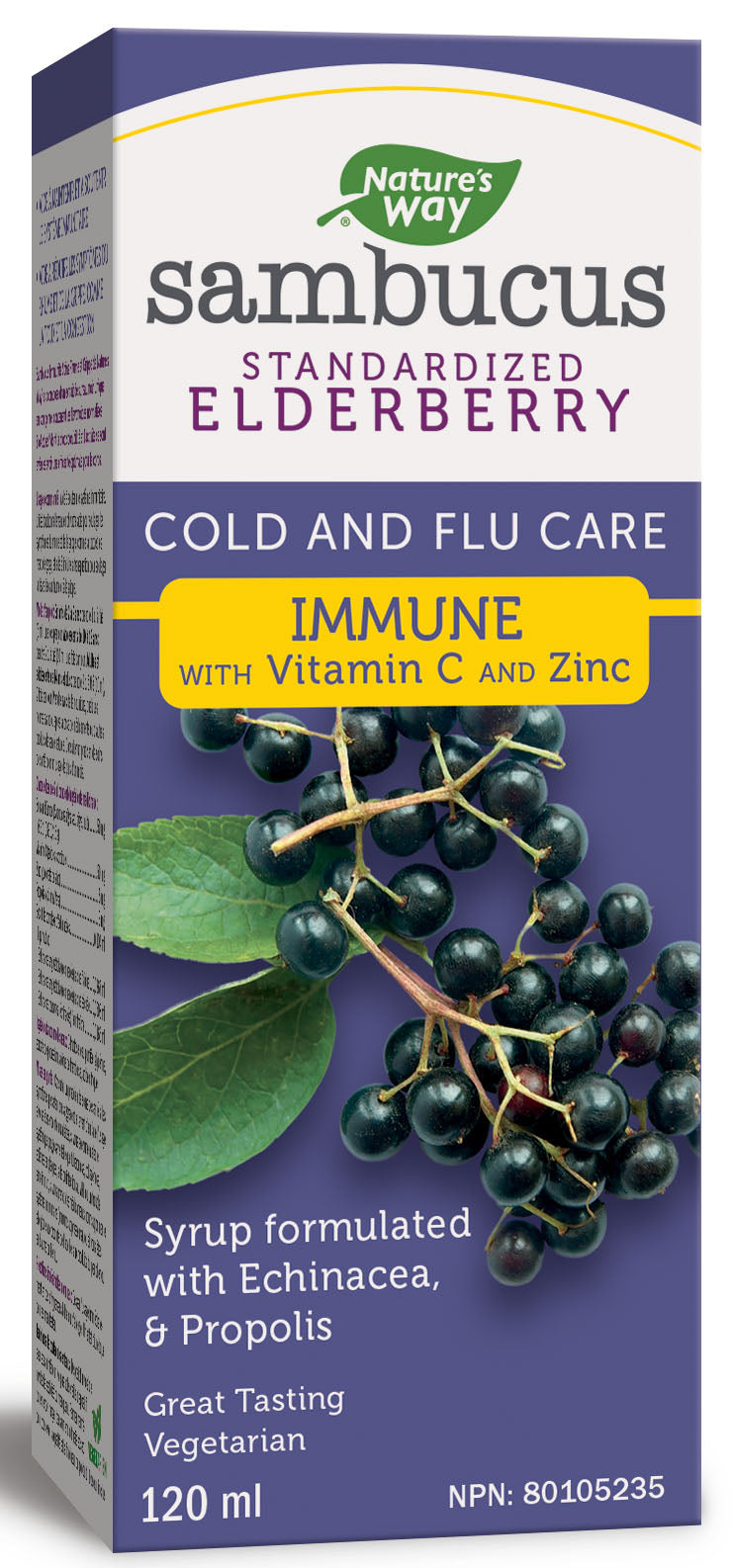 SAMBUCUS Immune Elderberry Syrup (120 ml)