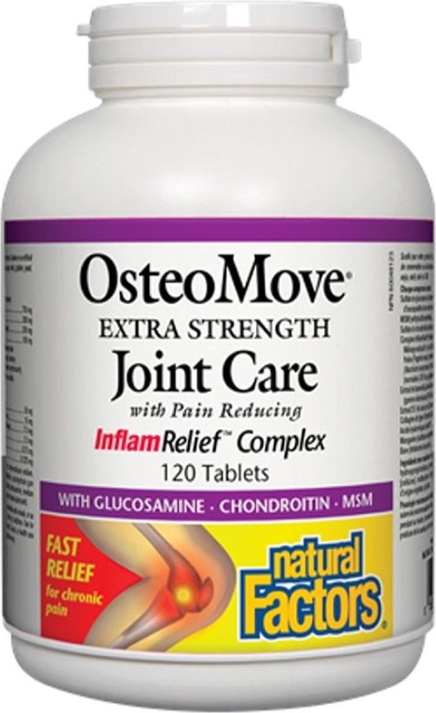 NATURAL FACTORS OsteoMove Extra Strength Joint Care (120 tabs)