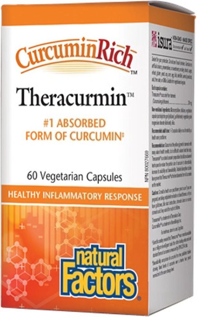 NATURAL FACTORS Theracurmin (30 mg - 60 veg caps)