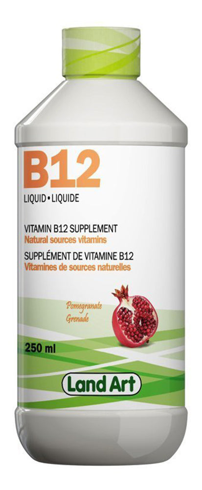 LAND ART Vitamin B12 (Pomegranate- 250 ml)