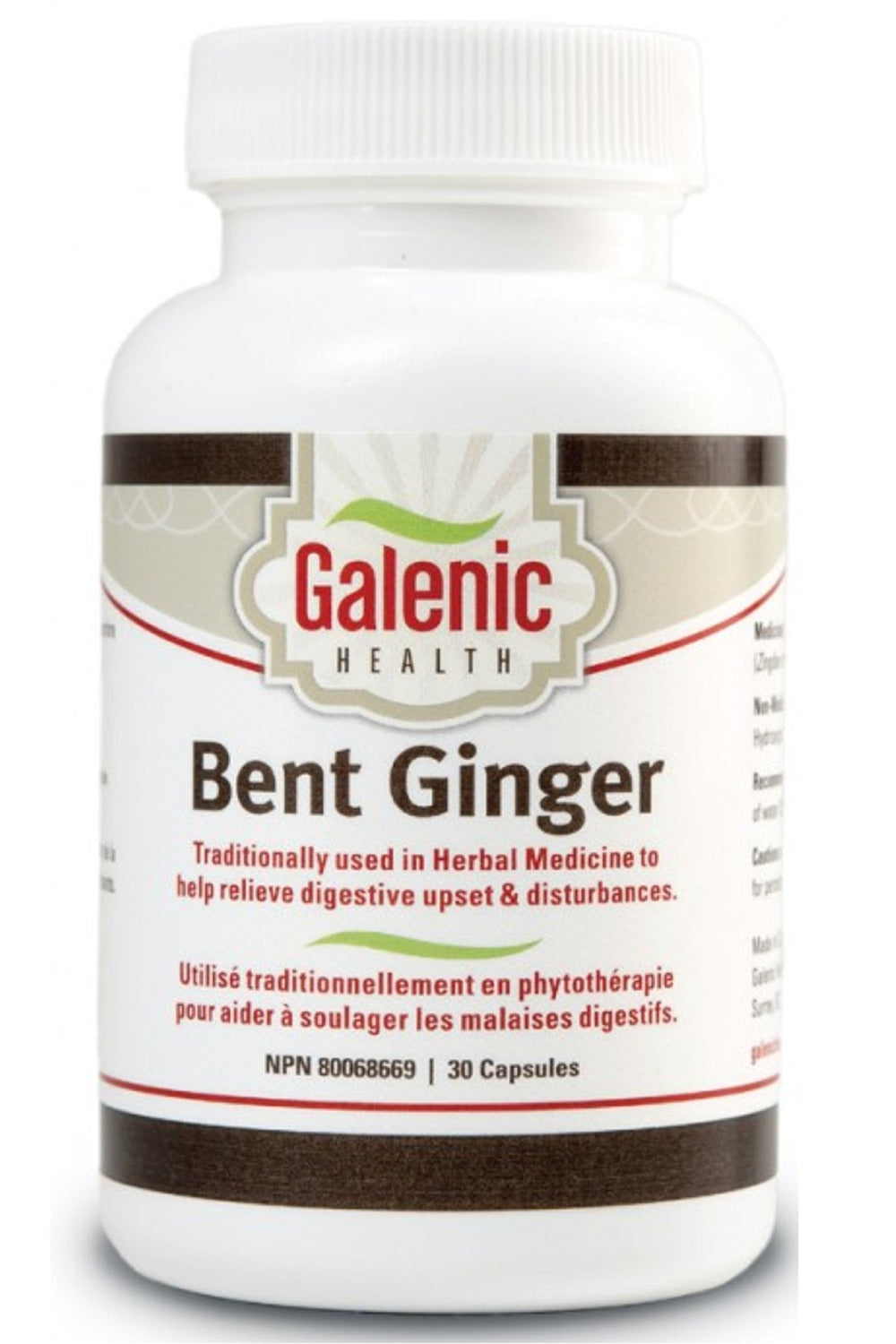 GALENIC HEALTH Bent Ginger (30 caps)