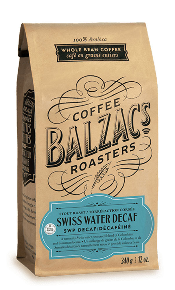 BALZAC'S COFFEE Swiss Water Decaf - Stout Roast