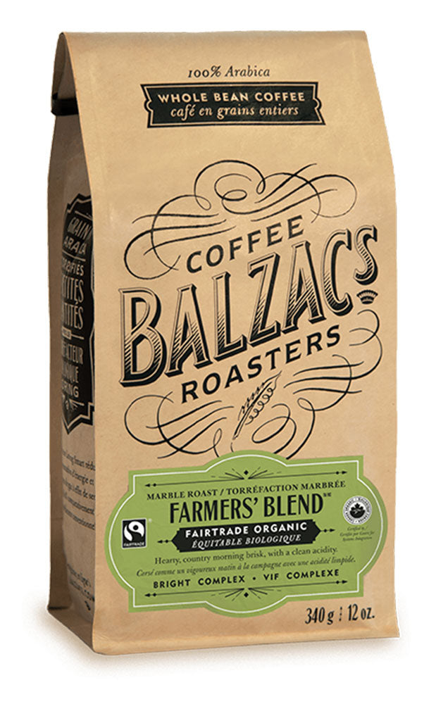 BALZAC'S COFFEE Farmers Blend - Ground Coffee