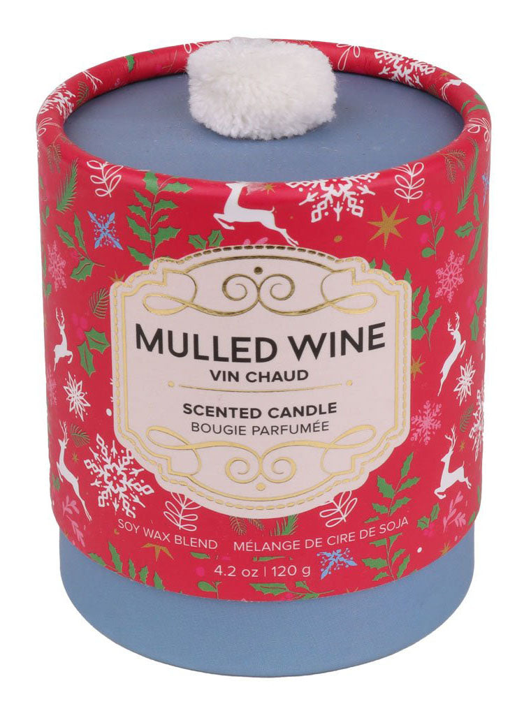 RELAXUS Soy Wax Scented Candle (Mulled Wine - 120 gr)