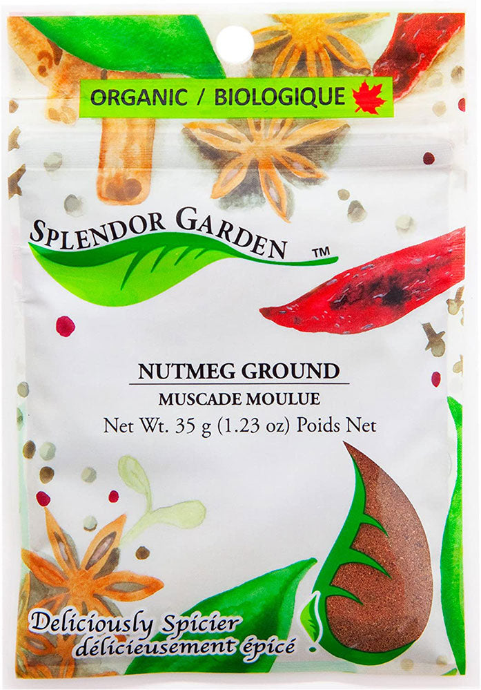 SPLENDOR GARDEN Organic Nutmeg Ground (454 gr)