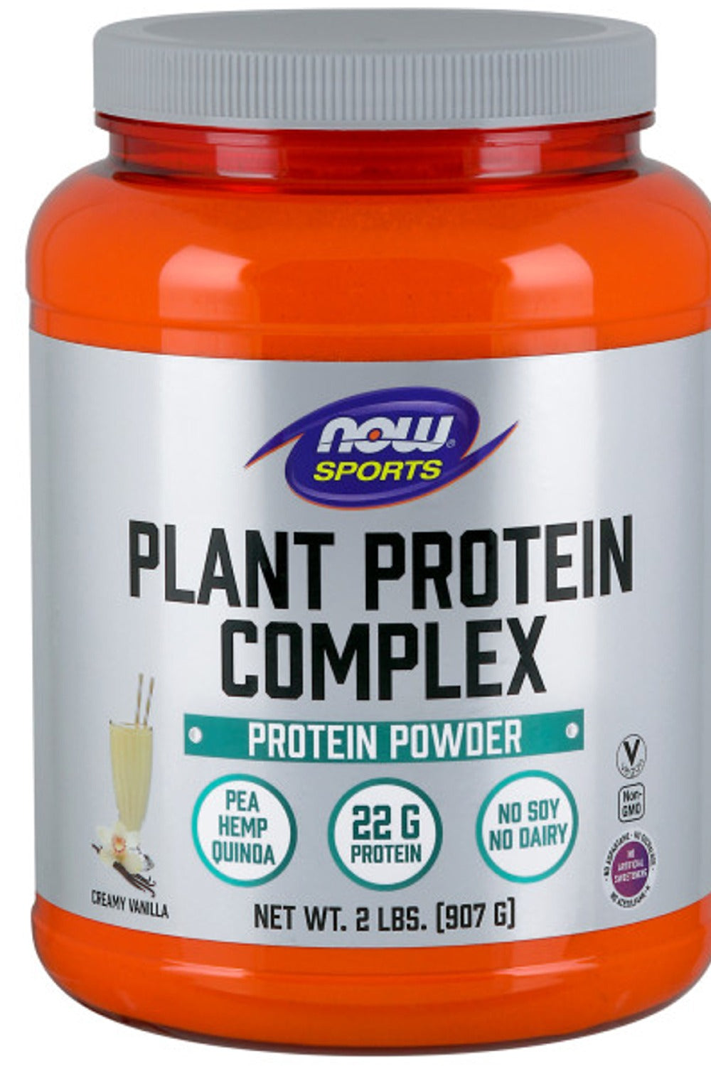 NOW SPORTS Plant Protein Complex (Creamy Vanilla - 907 gr)