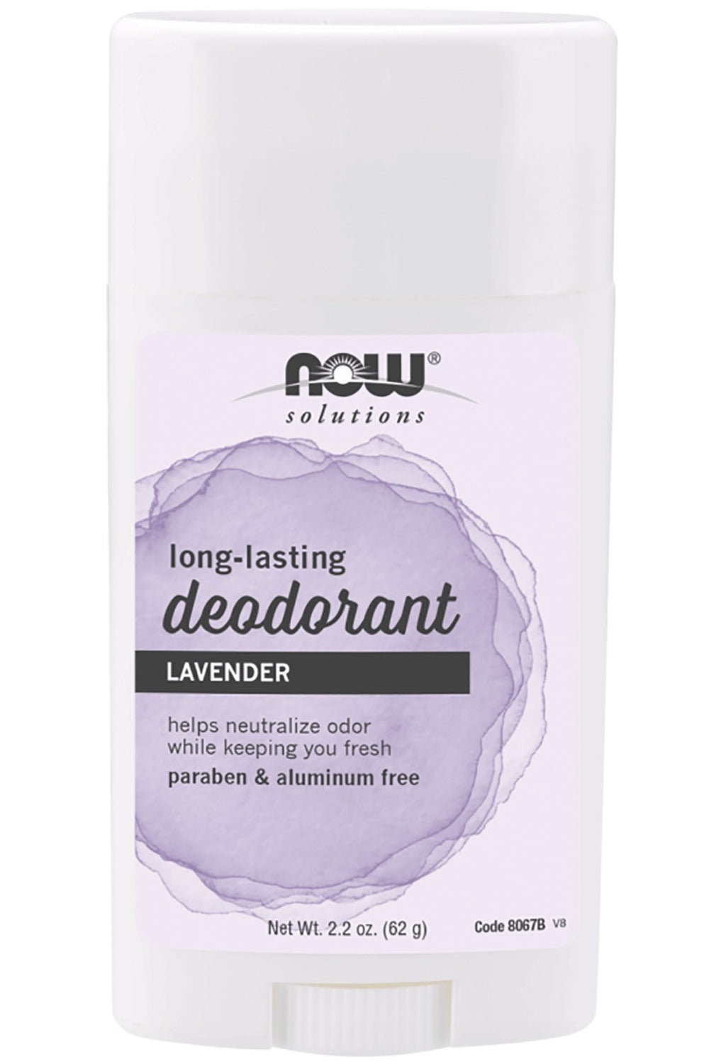 NOW  Deodorant Stick (Long Lasting Lavender - 62 grams)
