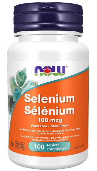 NOW Selenium (100 mcg - 100 tabs)