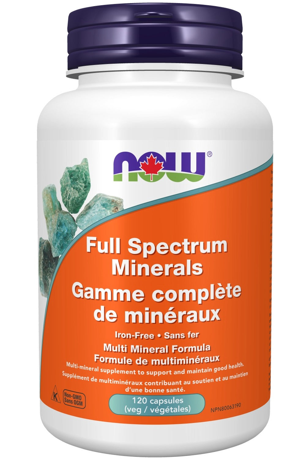 NOW Full Spectrum Minerals ( 120 caps)