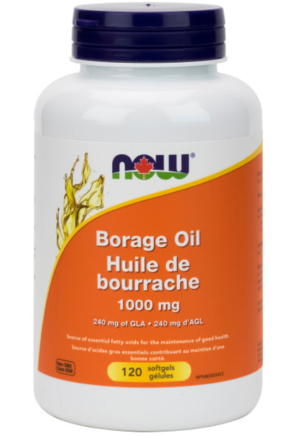 NOW Borage Oil (1000 mg - 120 sgels)
