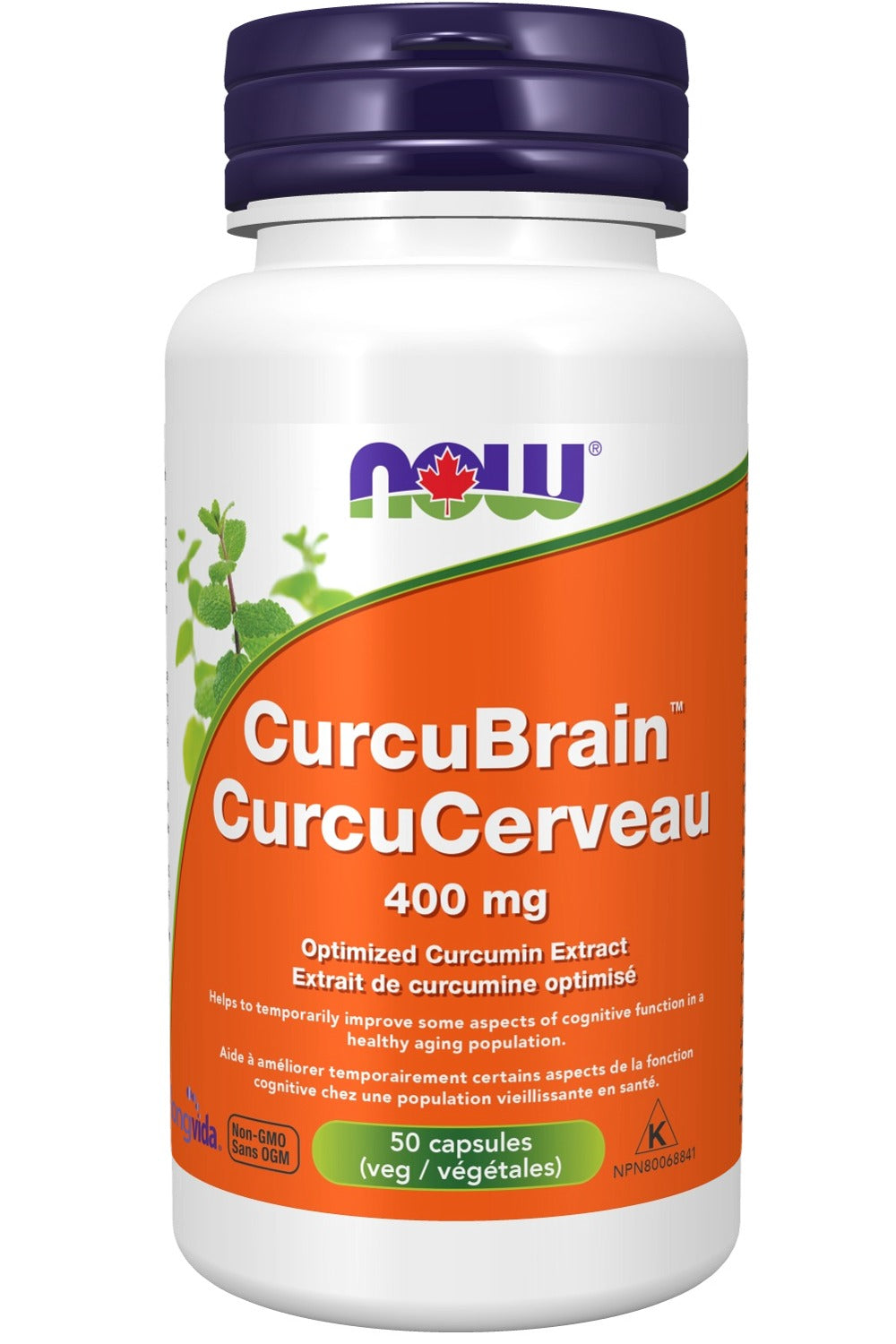 NOW CurcuBrain™ (400 mg - 50 veg caps)