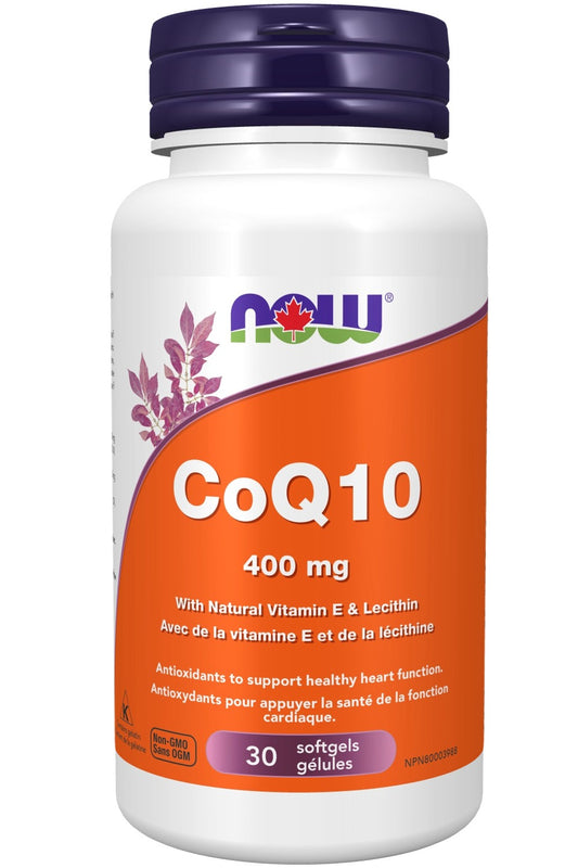 NOW CoQ10 (400 mg - 30 Softgels)