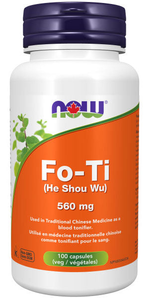 NOW Fo-Ti (He Shou Wu) (560 mg - 100 veg caps)