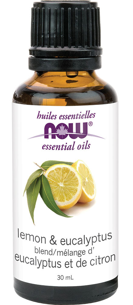 NOW Lemon & Eucalyptus Oil (30 ml)