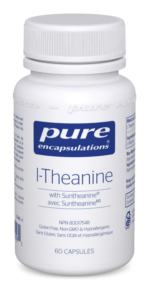 PURE ENCAPSULATIONS l-Theanine (60 caps)
