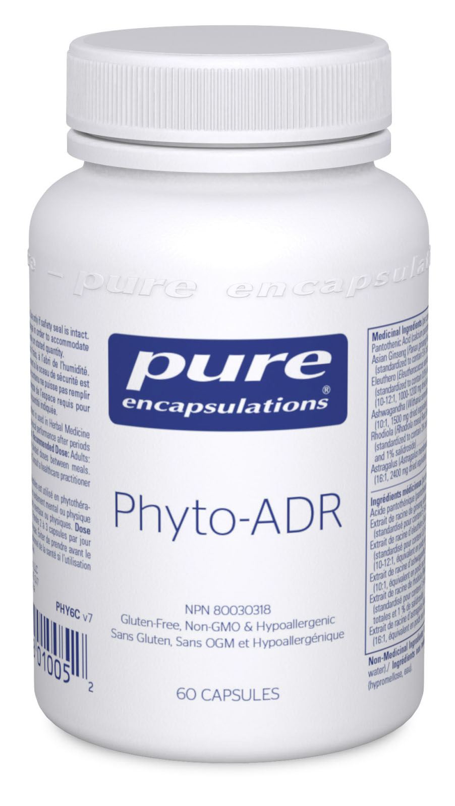 PURE ENCAPSULATIONS Phyto-ADR  (60 caps)
