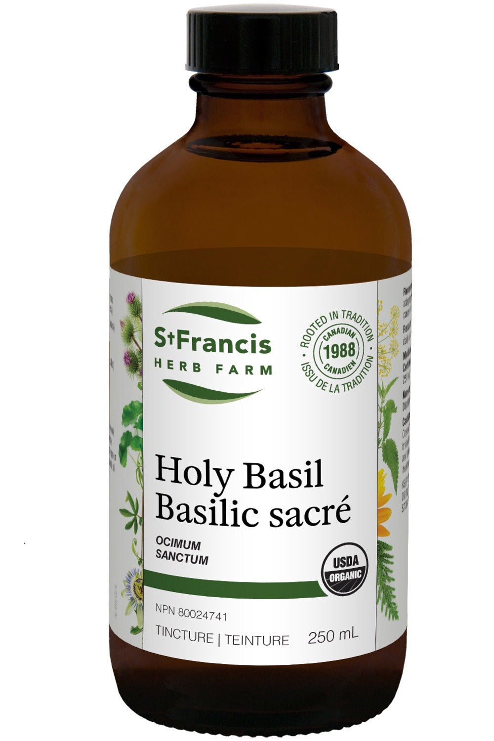 ST FRANCIS HERB FARM Holy Basil (250 ml)