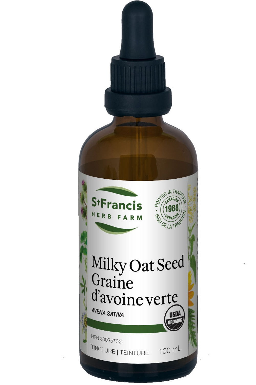ST FRANCIS HERB FARM Milky Oat Seed (100 ml)
