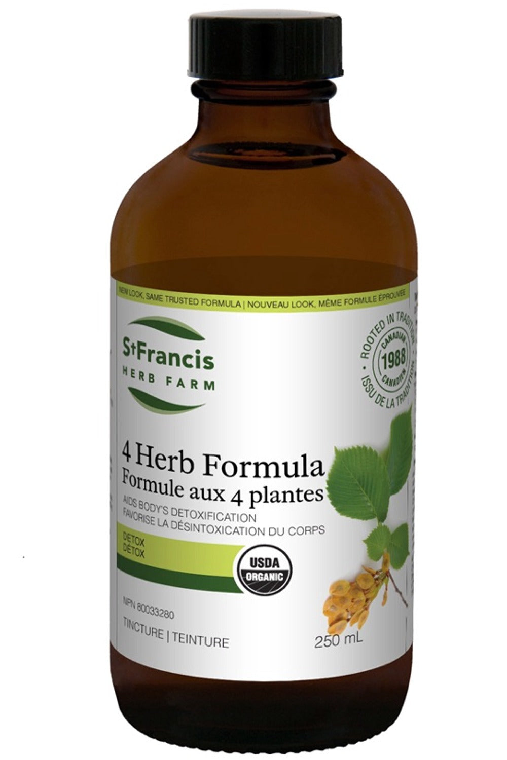 ST FRANCIS HERB FARM 4 Herb Formula (250 ml)
