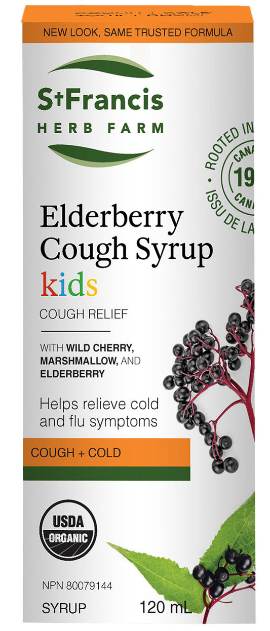 ST FRANCIS HERB FARM Elderberry Cough Syrup Kids (120 ml)