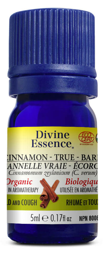 DIVINE ESSENCE Cinnamon - True Bark (Organic - 5 ml)