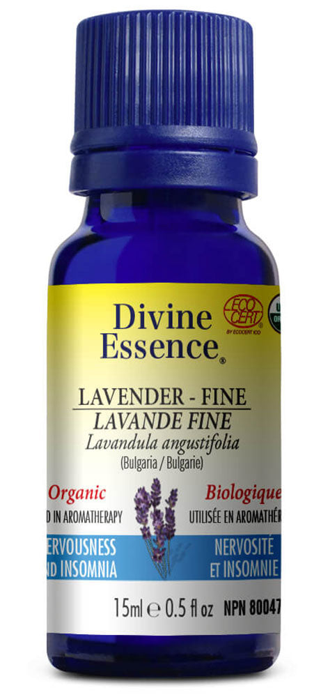 DIVINE ESSENCE Lavender - Fine (Organic - 15 ml)