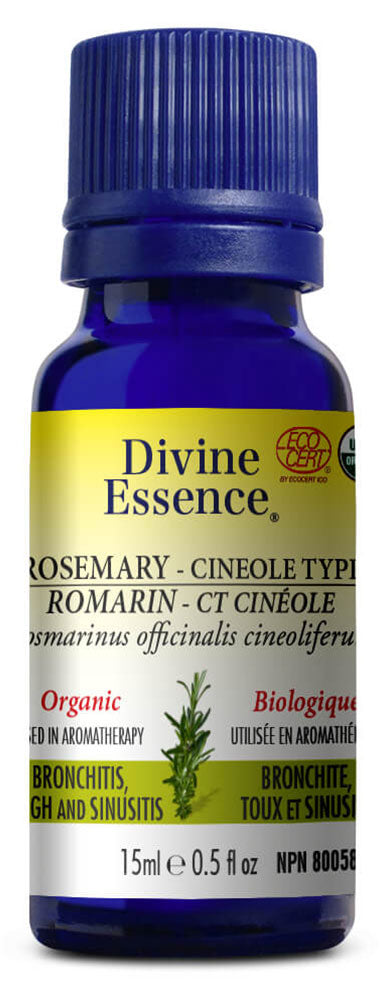 DIVINE ESSENCE Rosemary - Cineole Type (Organic - 15 ml)