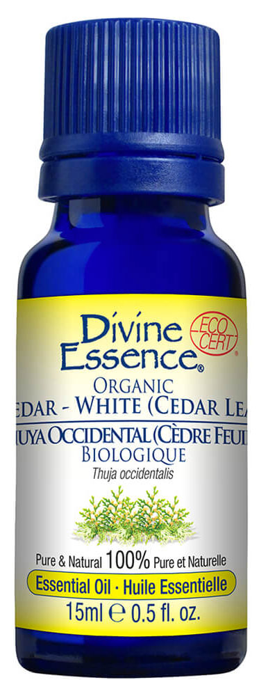 DIVINE ESSENCE Cedar - White (Cedar leaf - Org - 15 ml)