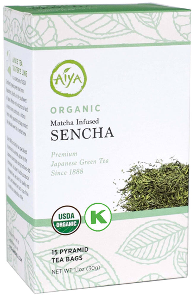 AIYA Organic Matcha Infused Sencha Tea (30 gr)