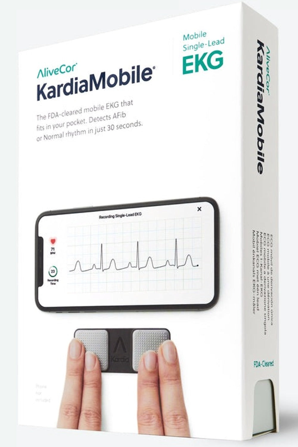 Kardia by AliveCor - KardiaMobile 1-Lead Personal ECG Monitor - Detects AFib