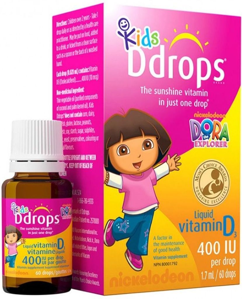 DDROPS Kids Dora (400 IU - 60 drops)