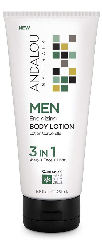 ANDALOU NATURALS Men Energizing Body Lotion (251 ml)