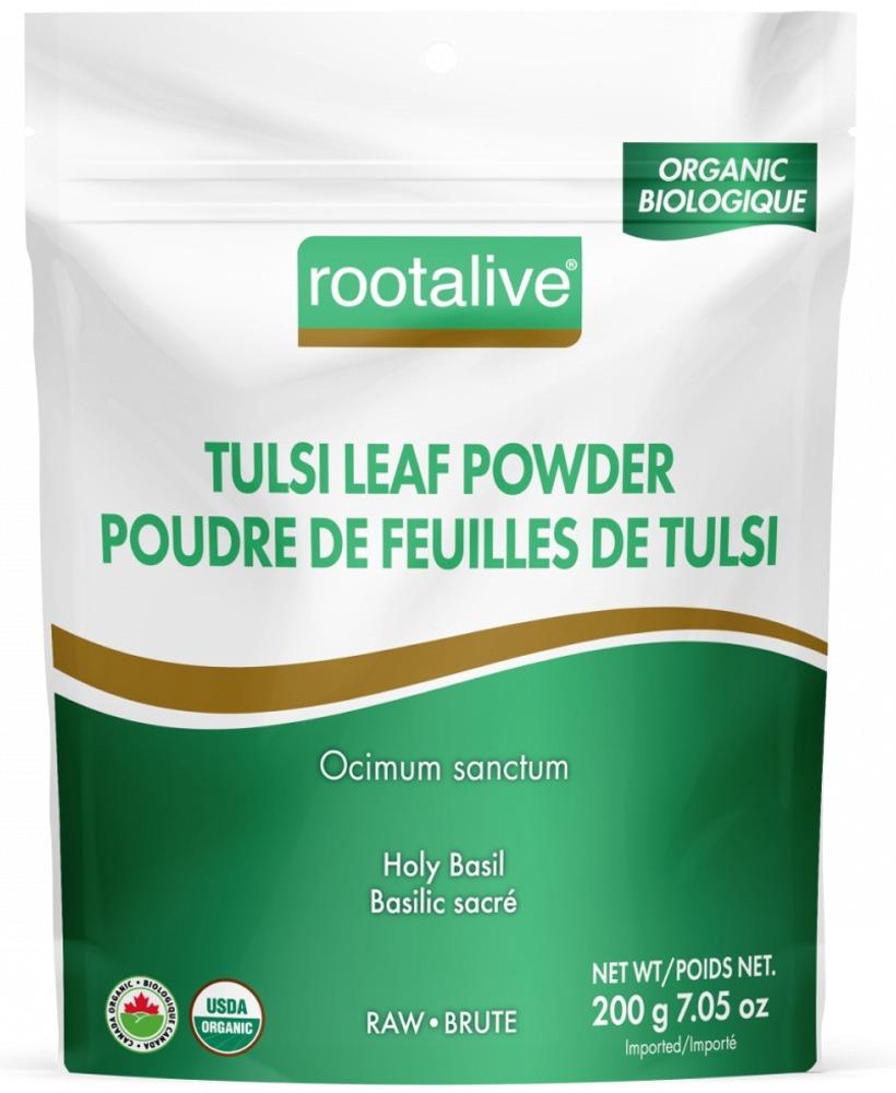ROOTALIVE Organic Tulsi Leaf Powder (200 gr)