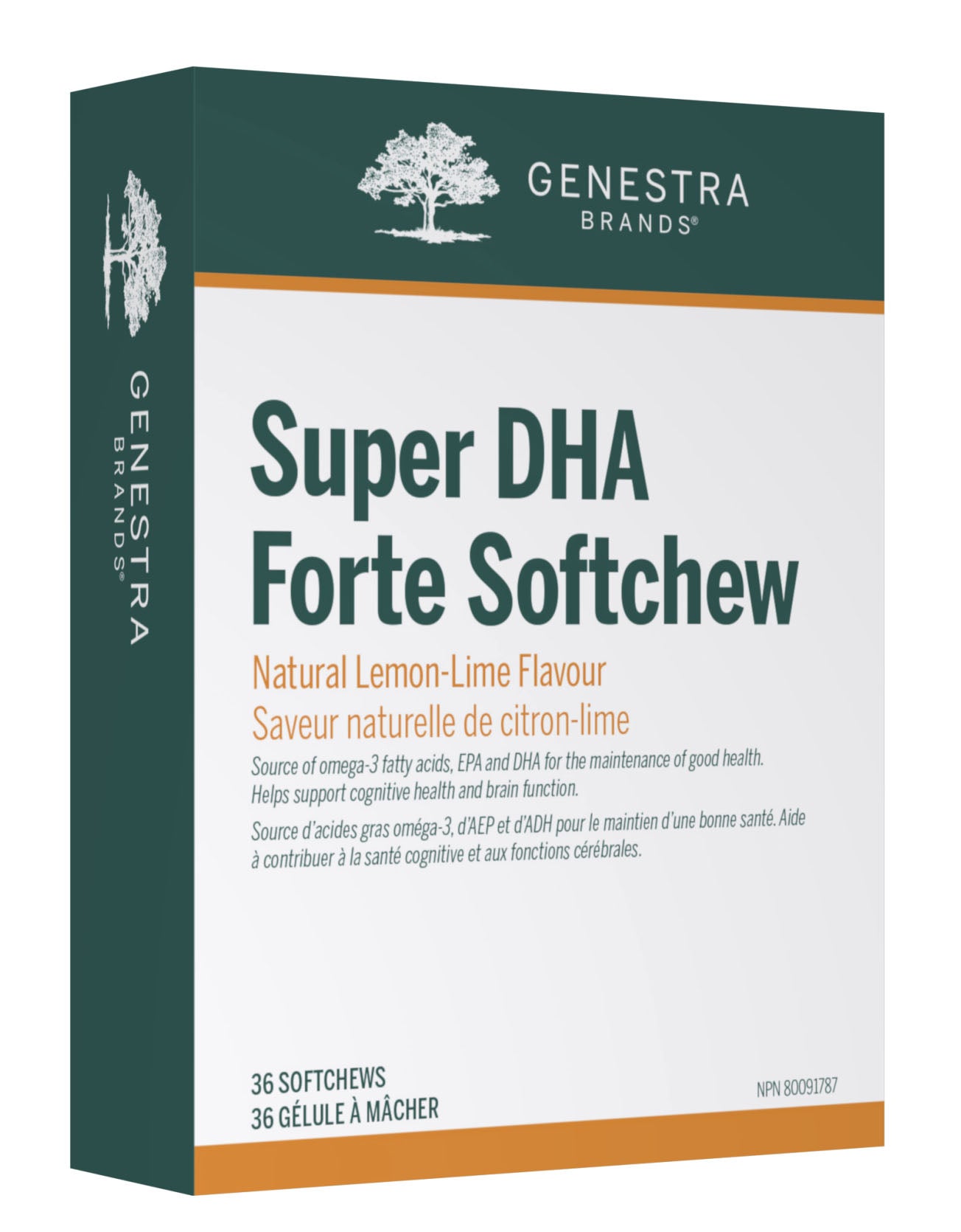 GENESTRA Super DHA Forte (Lemon Lime - 36 softchews)