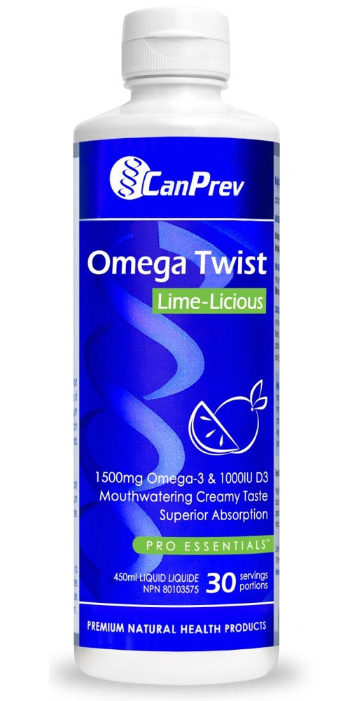 CANPREV Omega Twist (Lime Licious - 450 ml)