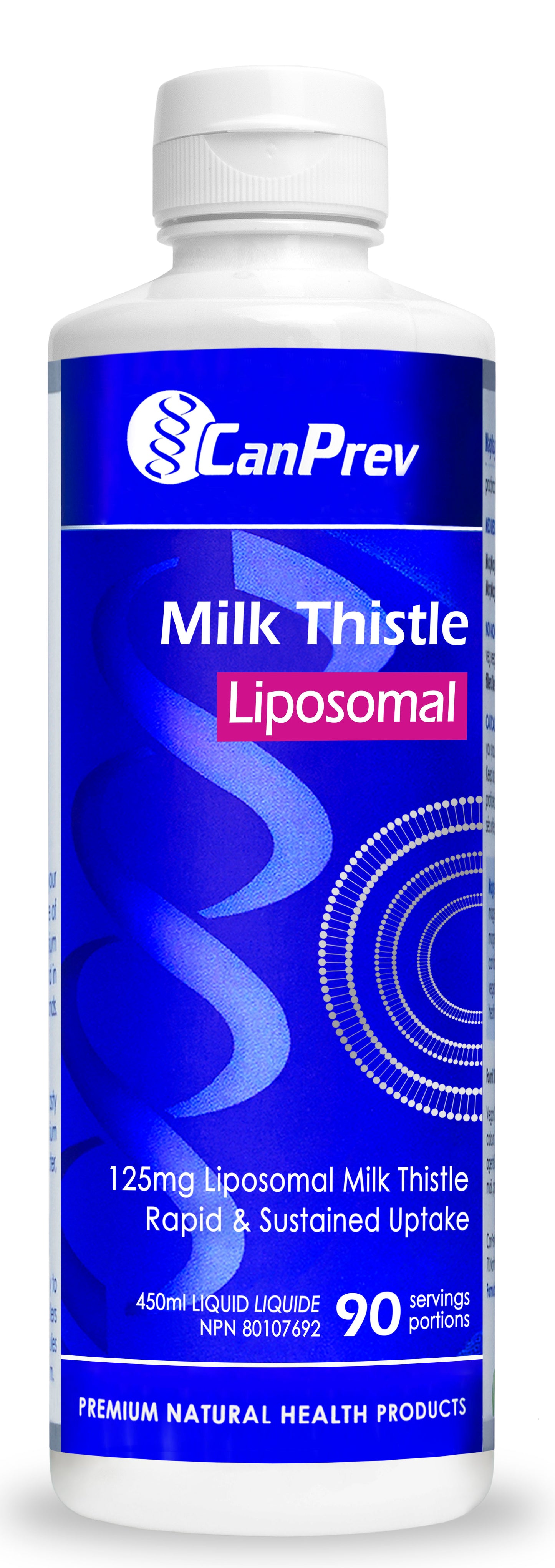 CANPREV Milk Thistle Liposomal (Coconut Caramel - 450 ml)